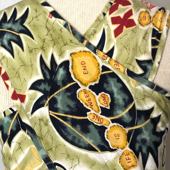 EUC Tommy Bahama XS Crop Top W/Crisscross… - Picture 4 of 7